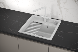 Мойка кухонная Granula Kitchen Space 5002, АРКТИК